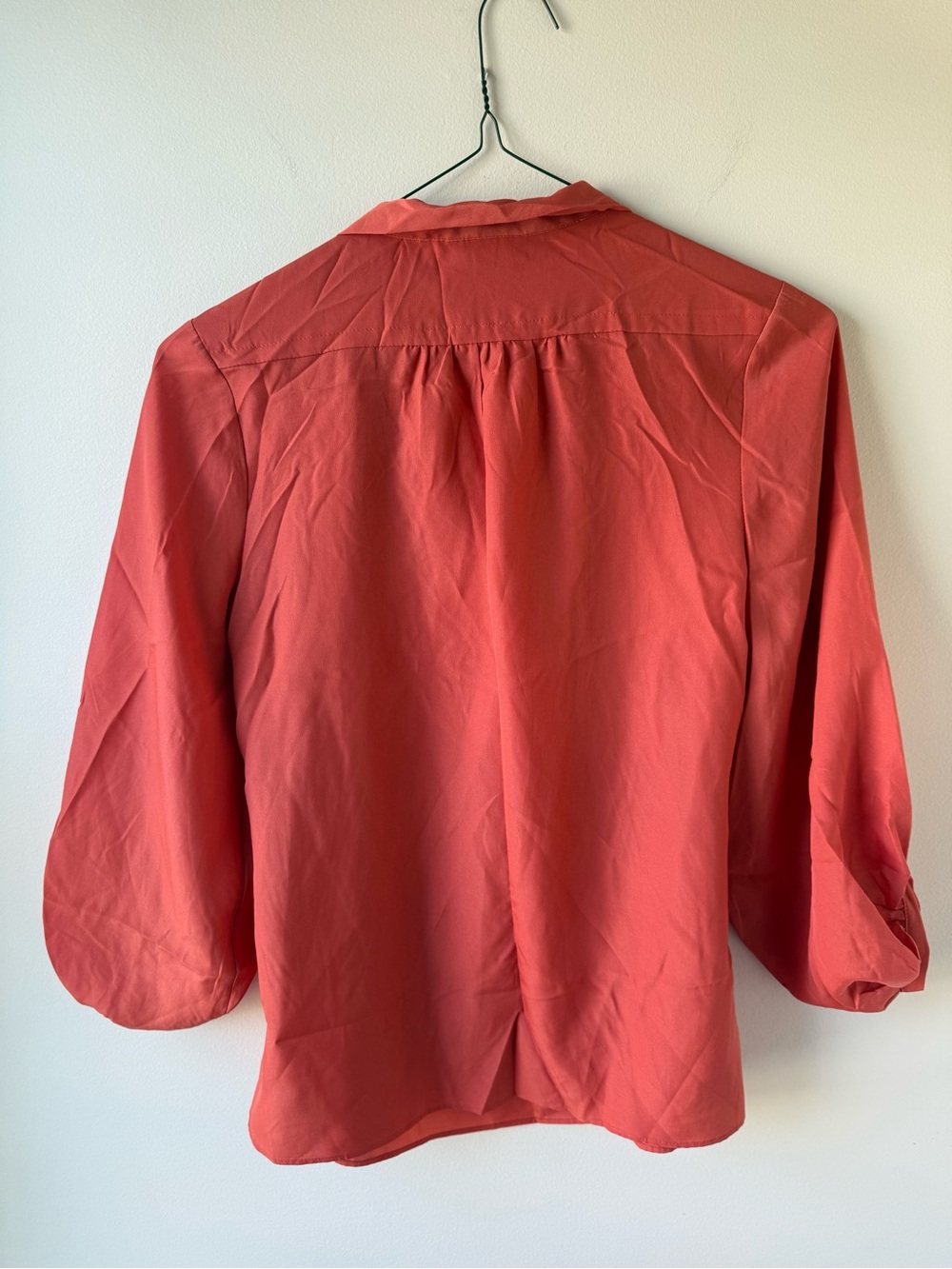 Jennifer Lopez Coral Tie-Neck Blouse - Picture 5 of 5